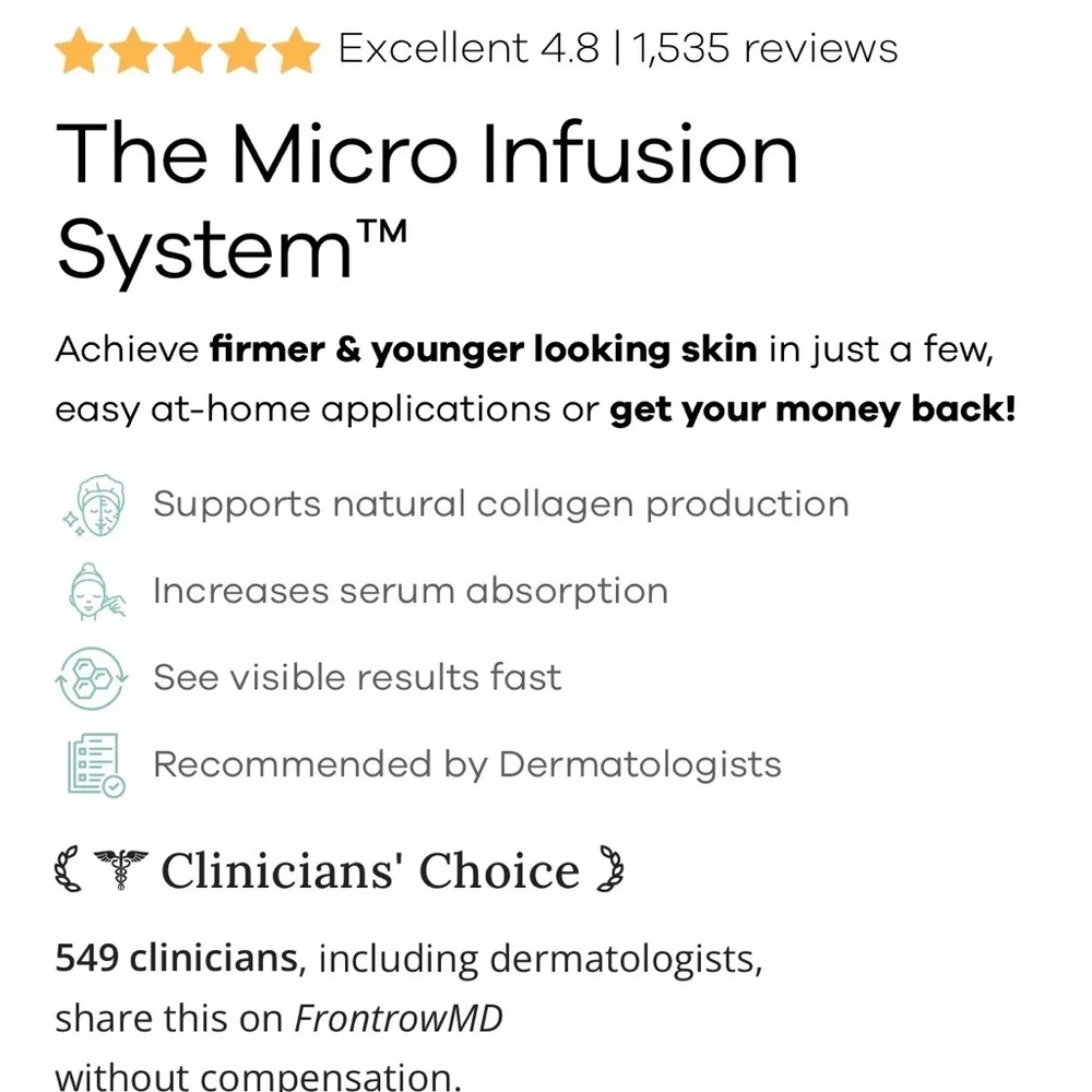 Seranova Microneedling Infusion 2 Vial TRIAL w/ instructions - Picture 6 of 7